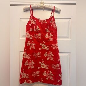 Hawaiian Red Dress